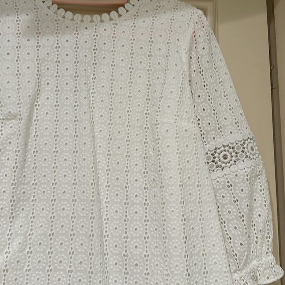 Lily Pulitzer white eyelet top - Picture 2 of 5